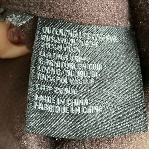 RUDSAK / chocolate brown wool skater jacket - Picture 6 of 6